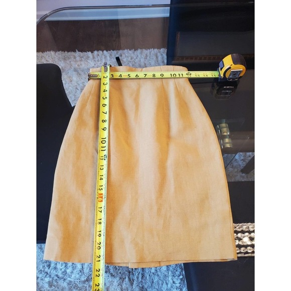 Nuova Stella Women's Cream Polyester Short Sleeve Blazer & Skirt 2 Pc's Suit S - Picture 10 of 12